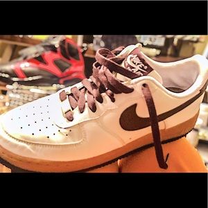 Air Force One Low 07’ - White/Gum/Boulder